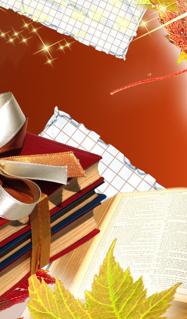 Книги и глобус в День знаний 1 сентября