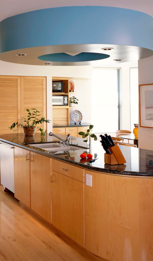 Интерьер комнаты кухни