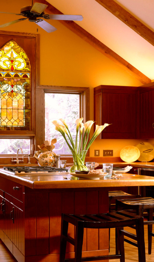 Кухня на вилле