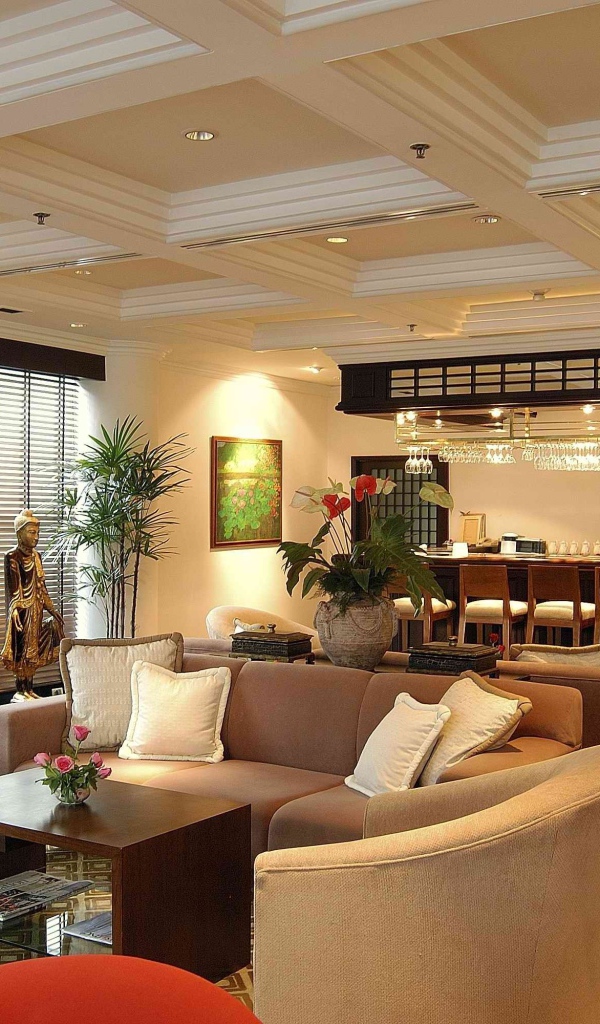 Зал с барной стойкой