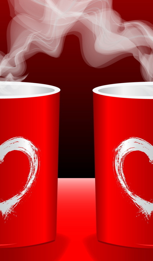 Чашки для влюбленных