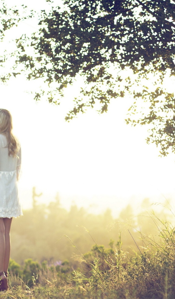 Поцелуй на природе