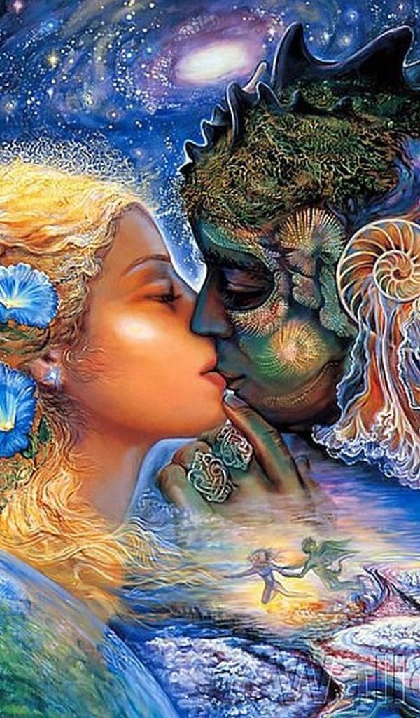 Абстракция с поцелуем