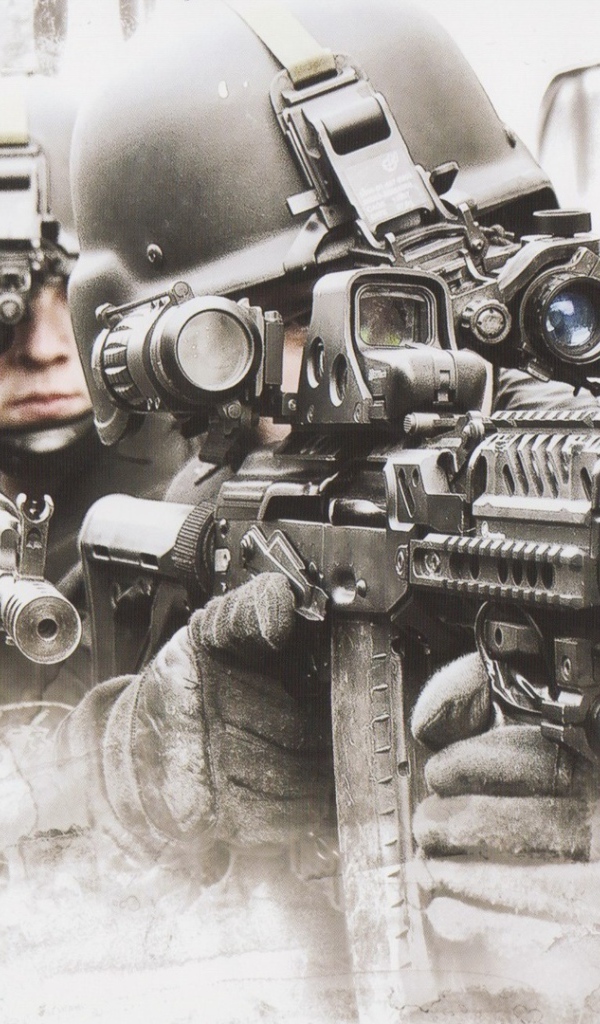 Четыре солдата спецназа