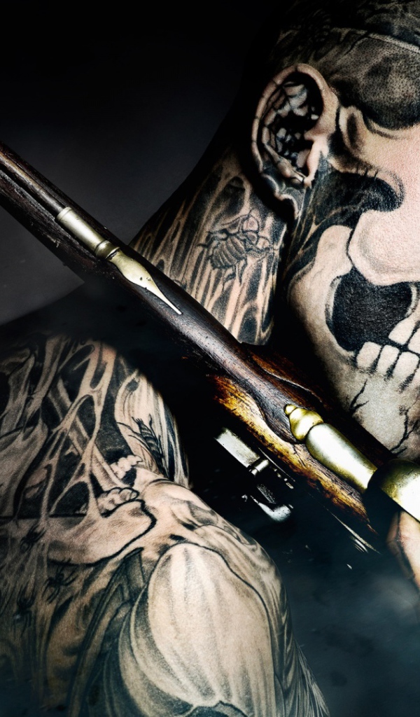 Человек зомби Рик Жене