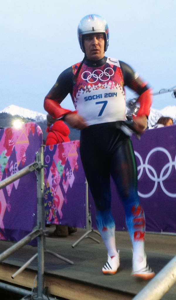 Русский спортсмен Альберт Демченко