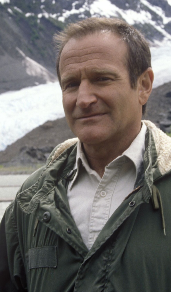 Актер Робин Уильямс на севере