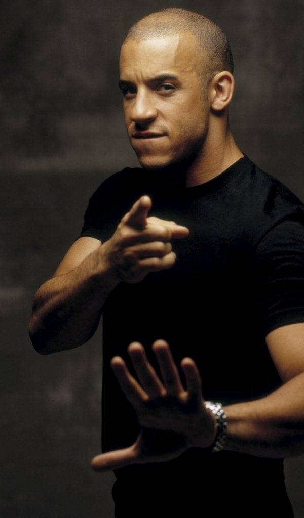 Голливудский актер Вин Дизель