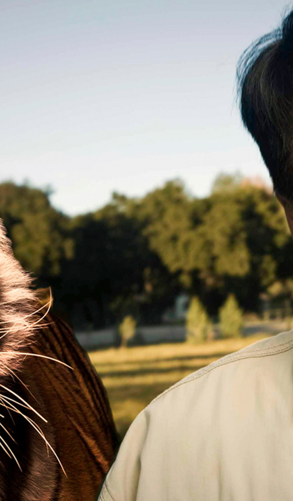 Джеки Чан и тигр