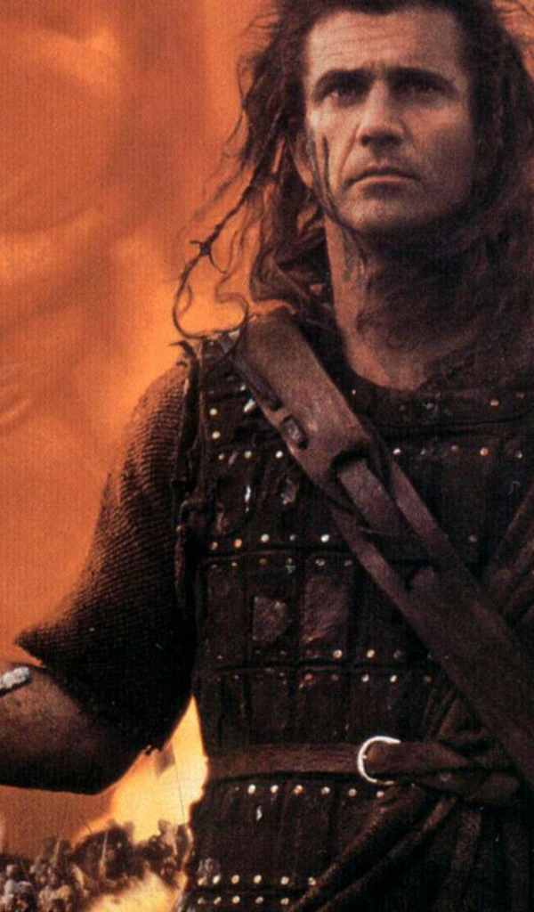 Мел Гибсон из фильма Храброе сердце