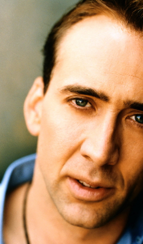 Николас Кейдж крупным планом