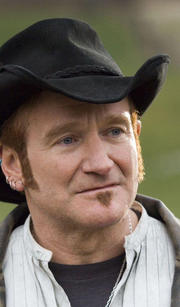 Робин Уильямс в шляпе