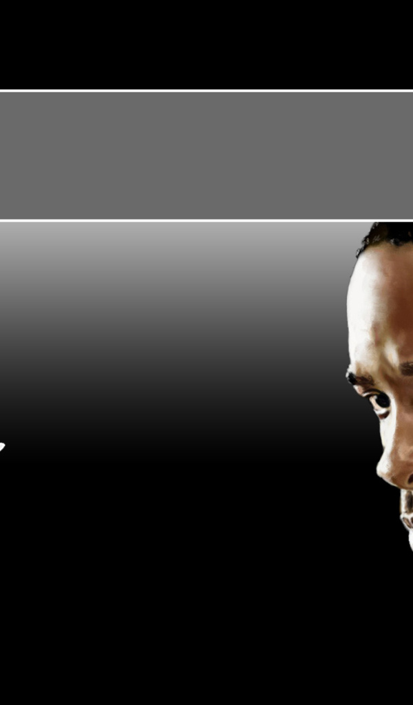 Уилл Смит на темном фоне