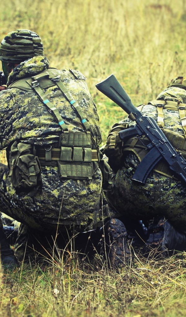 Солдаты спецназа России