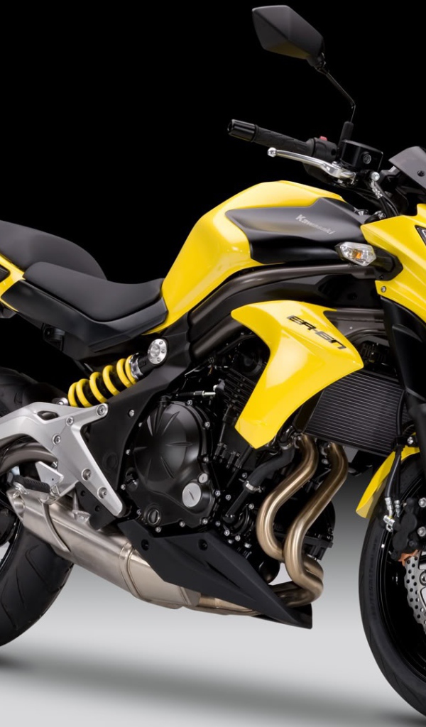 Красивый мотоцикл Kawasaki ER-6n