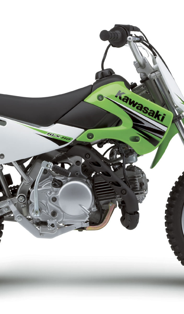 Красивый мотоцикл Kawasaki KLX 110