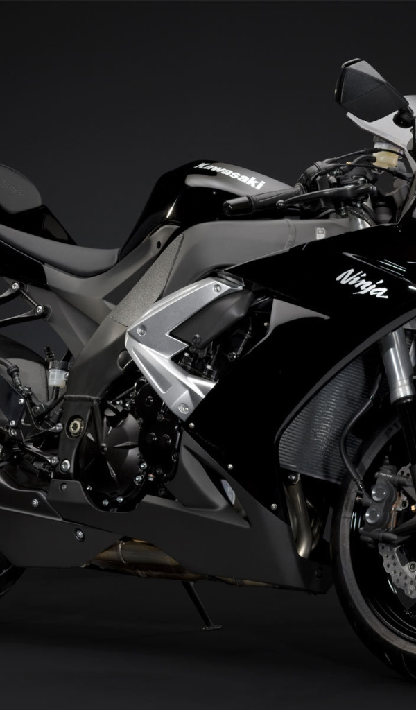 Красивый мотоцикл Kawasaki Ninja ZX-10R