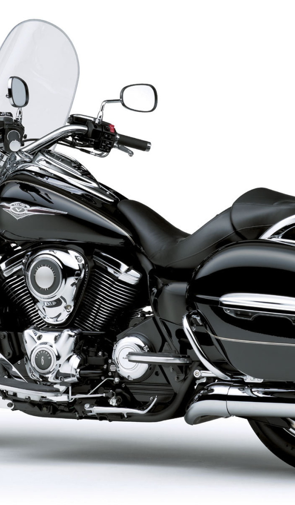 Красивый мотоцикл Kawasaki VN 1700 Classic