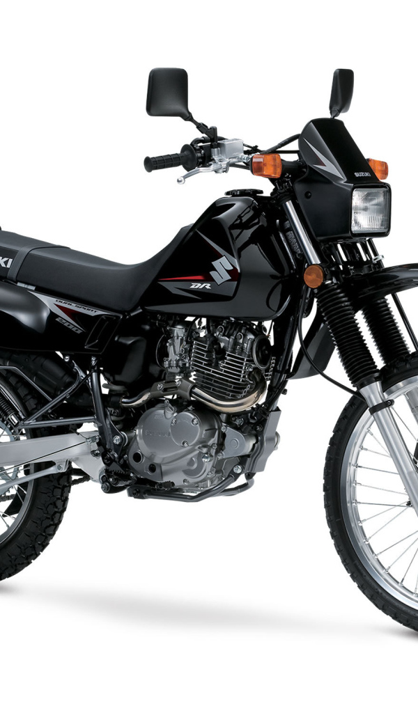 Красивый мотоцикл Suzuki DR 200 SE