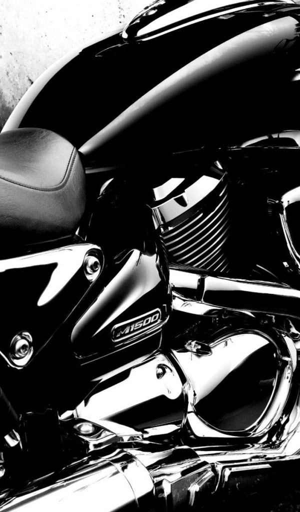 Красивый мотоцикл Suzuki Intruder M1500