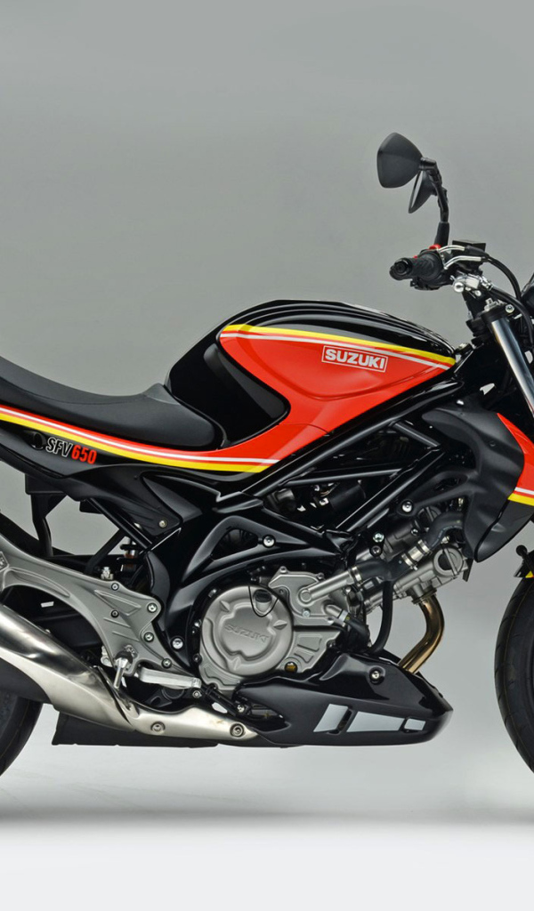Красивый мотоцикл Suzuki SFV 650