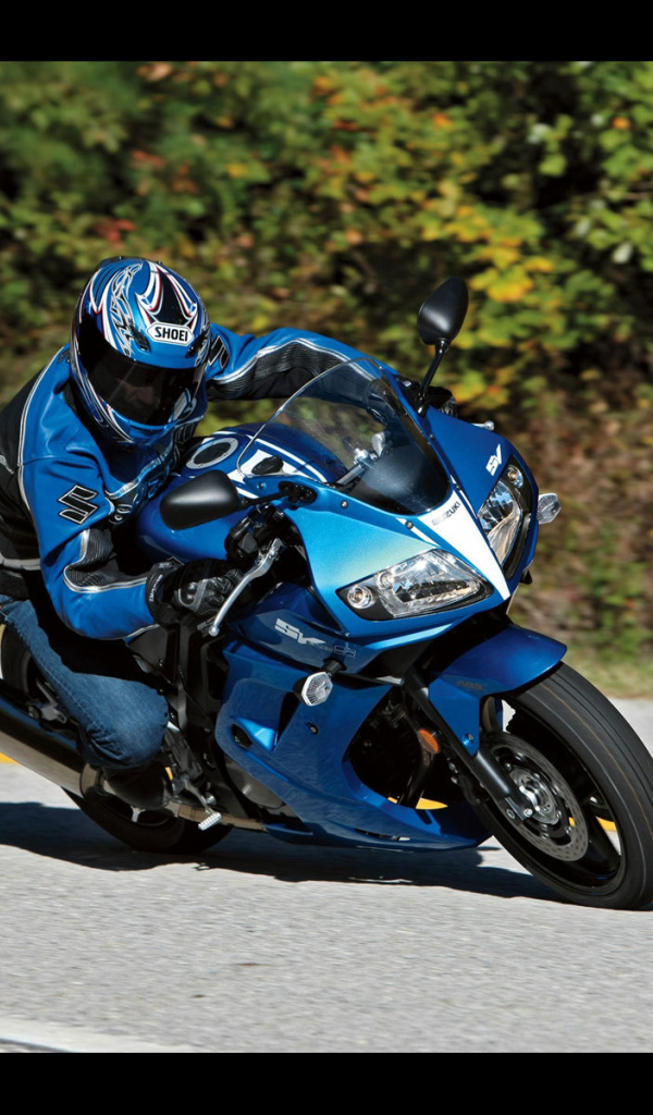 Красивый мотоцикл Suzuki SV 650 S