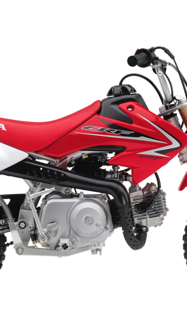 Мотоцикл модели Honda CRF 110 F
