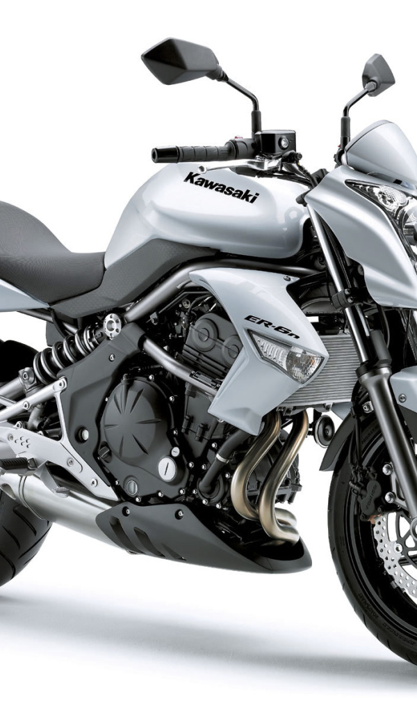 Мотоцикл модели Kawasaki ER-6n