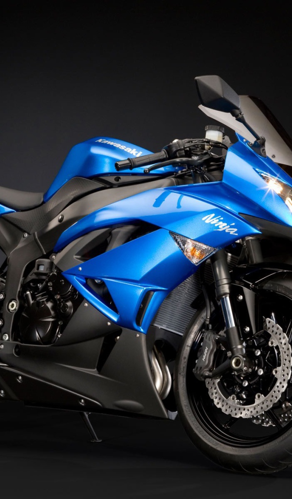 Мотоцикл модели Kawasaki Ninja ZX-10R