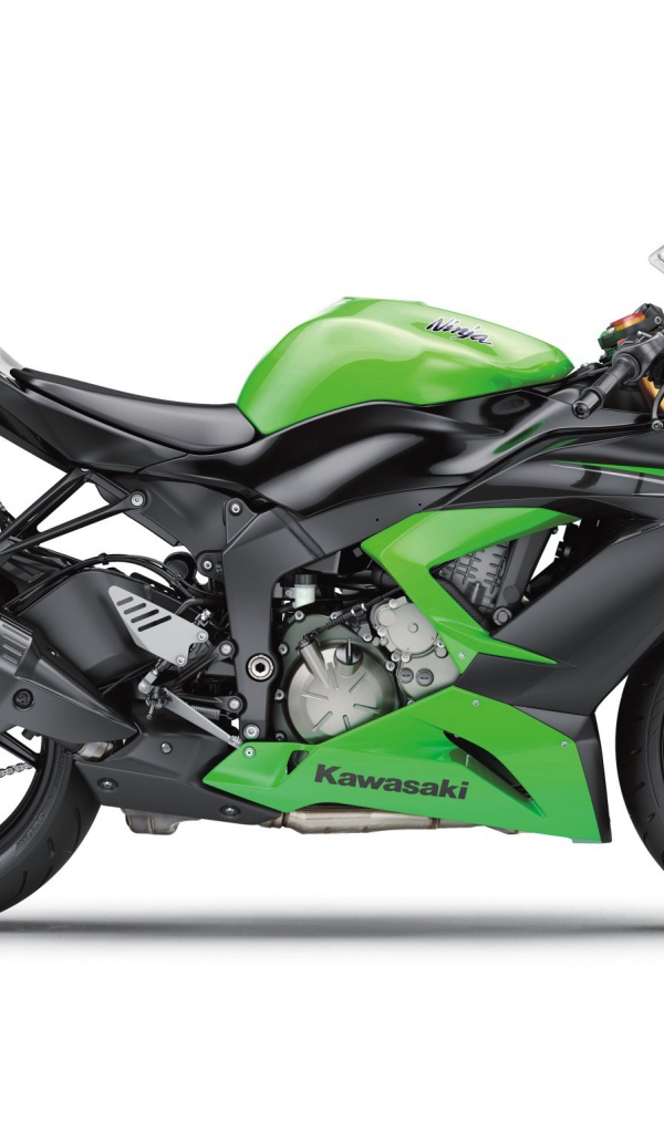 Мотоцикл модели Kawasaki Ninja ZX-6R 636 Performance