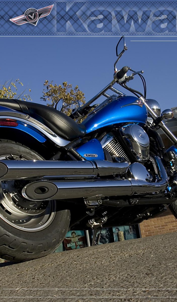 Мотоцикл модели Kawasaki VN 900 Classic