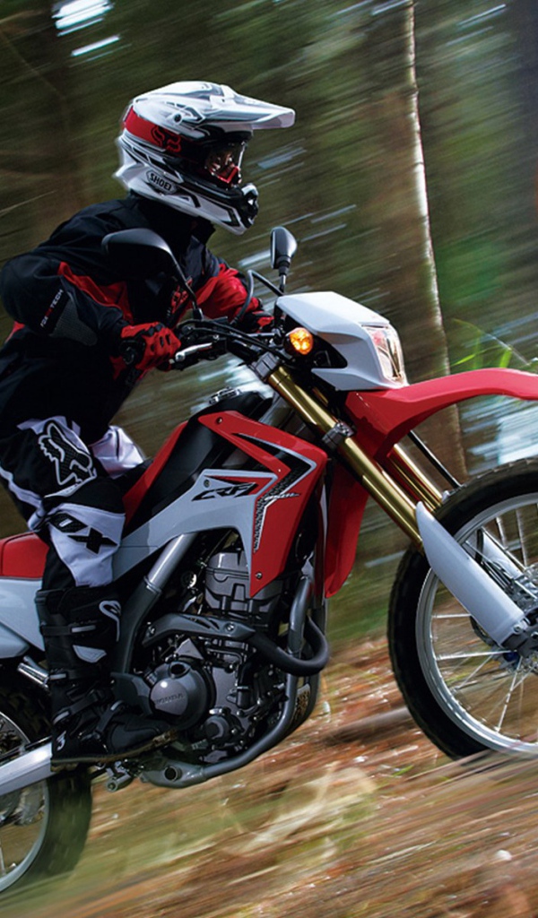 Быстрый мотоцикл Honda CRF 250 L