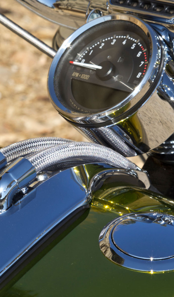 Быстрый мотоцикл Harley-Davidson CVO Breakout