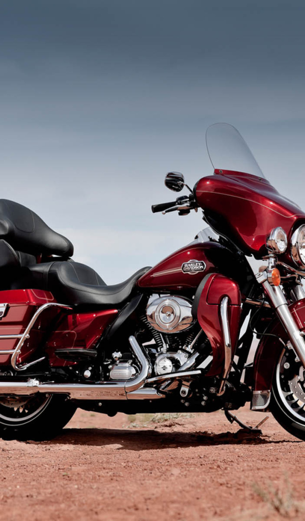 Быстрый мотоцикл Harley-Davidson Electra Glide Ultra Classic