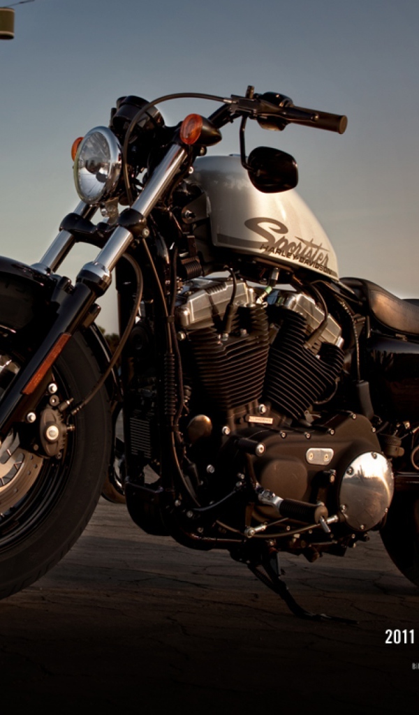 Быстрый мотоцикл Harley-Davidson XL 1200X Sportster Forty-Eight