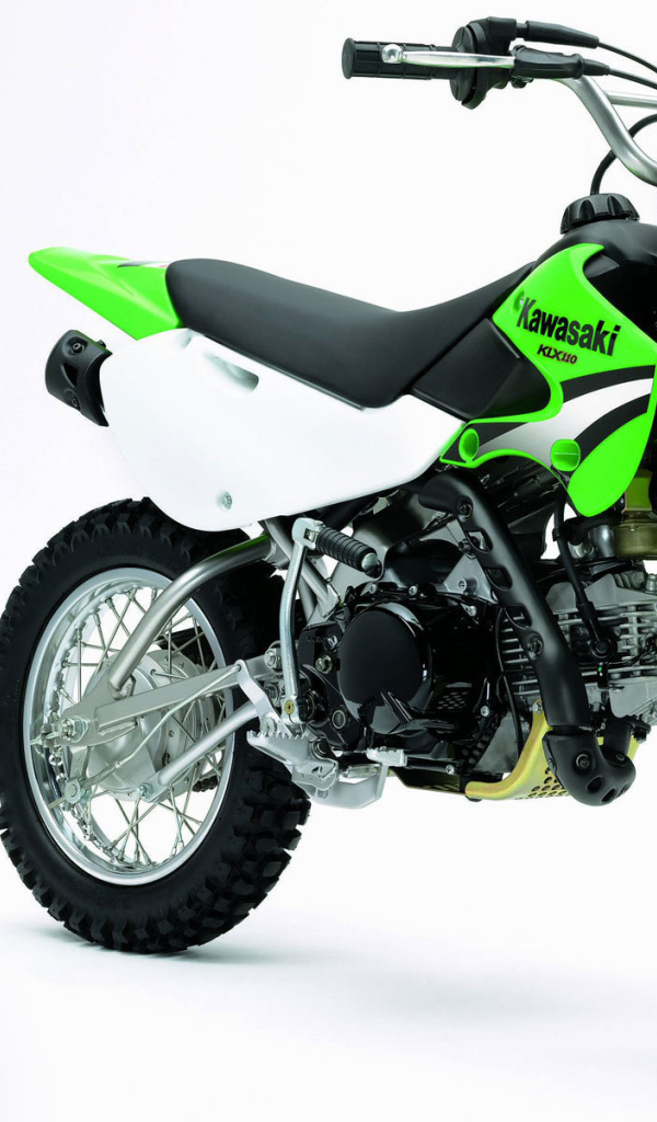 Быстрый мотоцикл Kawasaki KLX 110