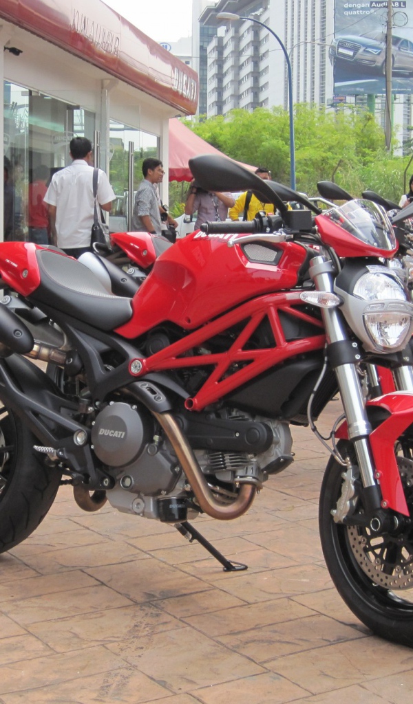 Невероятный мотоцикл Ducati Monster 796 Corse Stripe