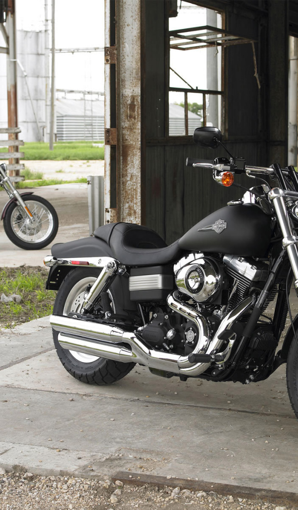 Невероятный мотоцикл Harley-Davidson Dyna Super Glide Custom