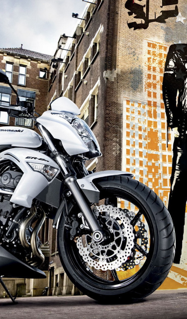 Невероятный мотоцикл Kawasaki ER-6n