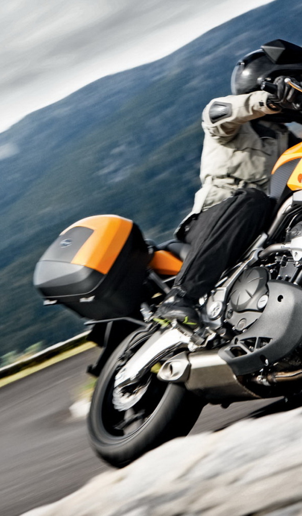 Невероятный мотоцикл Kawasaki Versys