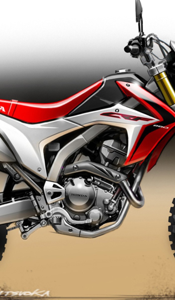 Невероятно быстрый мотоцикл Honda CRF 250 L