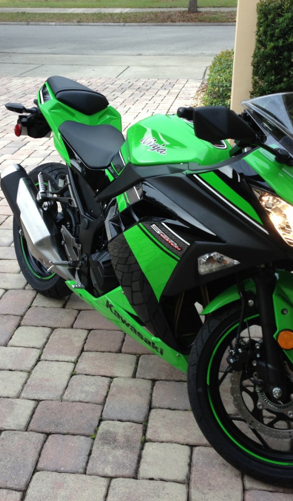 Невероятно быстрый мотоцикл Kawasaki Ninja 300