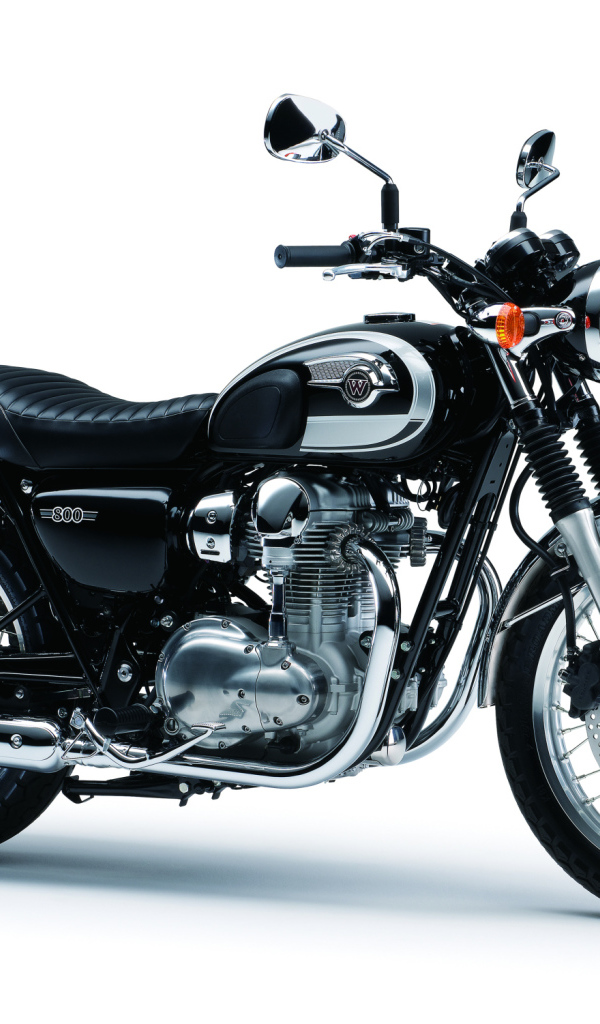 Невероятно быстрый мотоцикл Kawasaki W 800