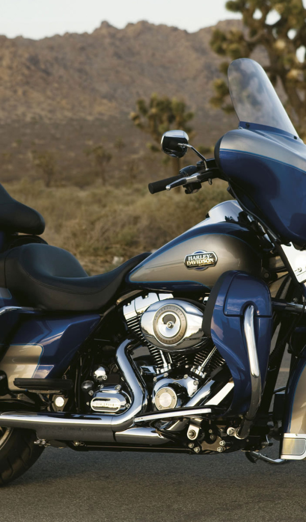 Невероятно быстрый мотоцикл Harley-Davidson CVO Electra Glide Ultra Classic