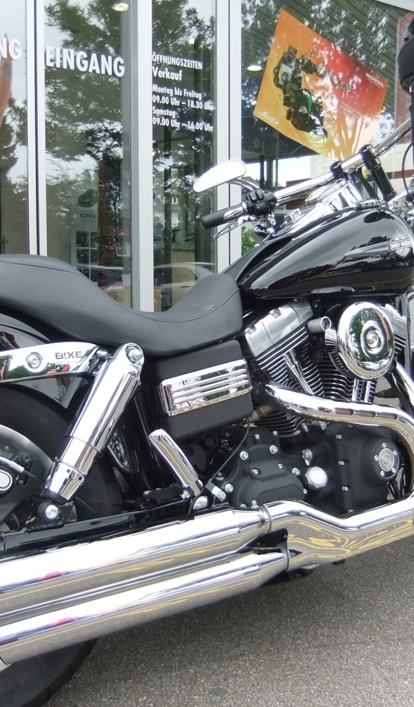 Невероятно быстрый мотоцикл Harley-Davidson Dyna Fat Bob