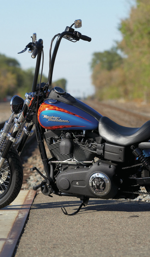 Невероятно быстрый мотоцикл Harley-Davidson Dyna Street Bob