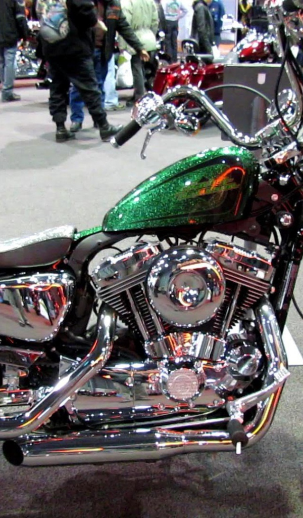 Невероятно быстрый мотоцикл Harley-Davidson XL 1200V Sportster Seventy-Two