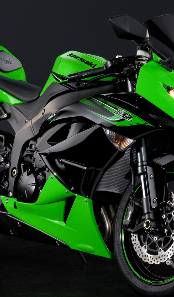 Невероятно быстрый мотоцикл Kawasaki Ninja ZX-6R