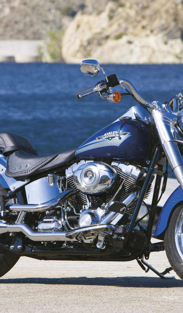 Мотоцикл модели Harley-Davidson Fat Boy