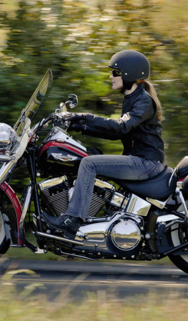 Мотоцикл модели Harley-Davidson Heritage Softail
